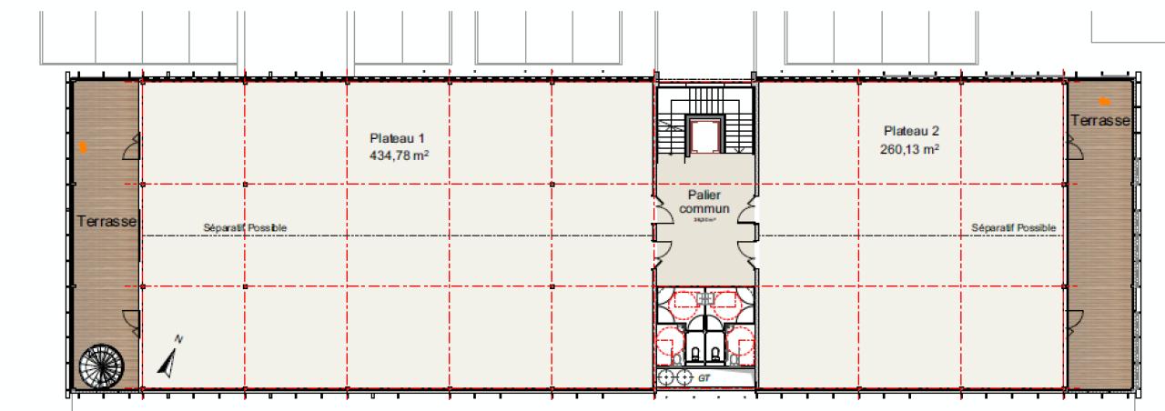 Bureau Balma 1798m² Location bureau Balma Haute-Garonne OLBUR2530763 4